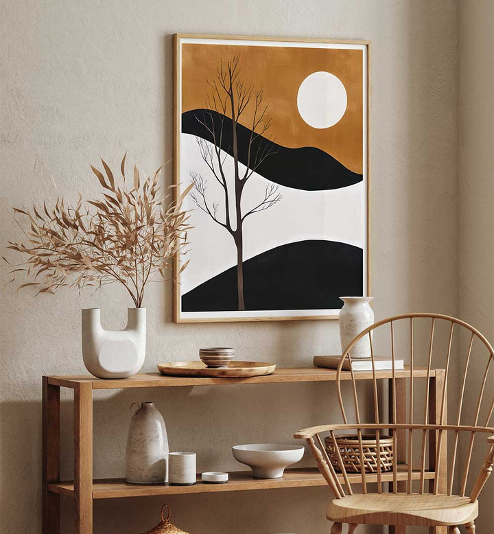 FLORAL ART POSTER GRUNGY NATURE , BOHO ART PAINTINGS