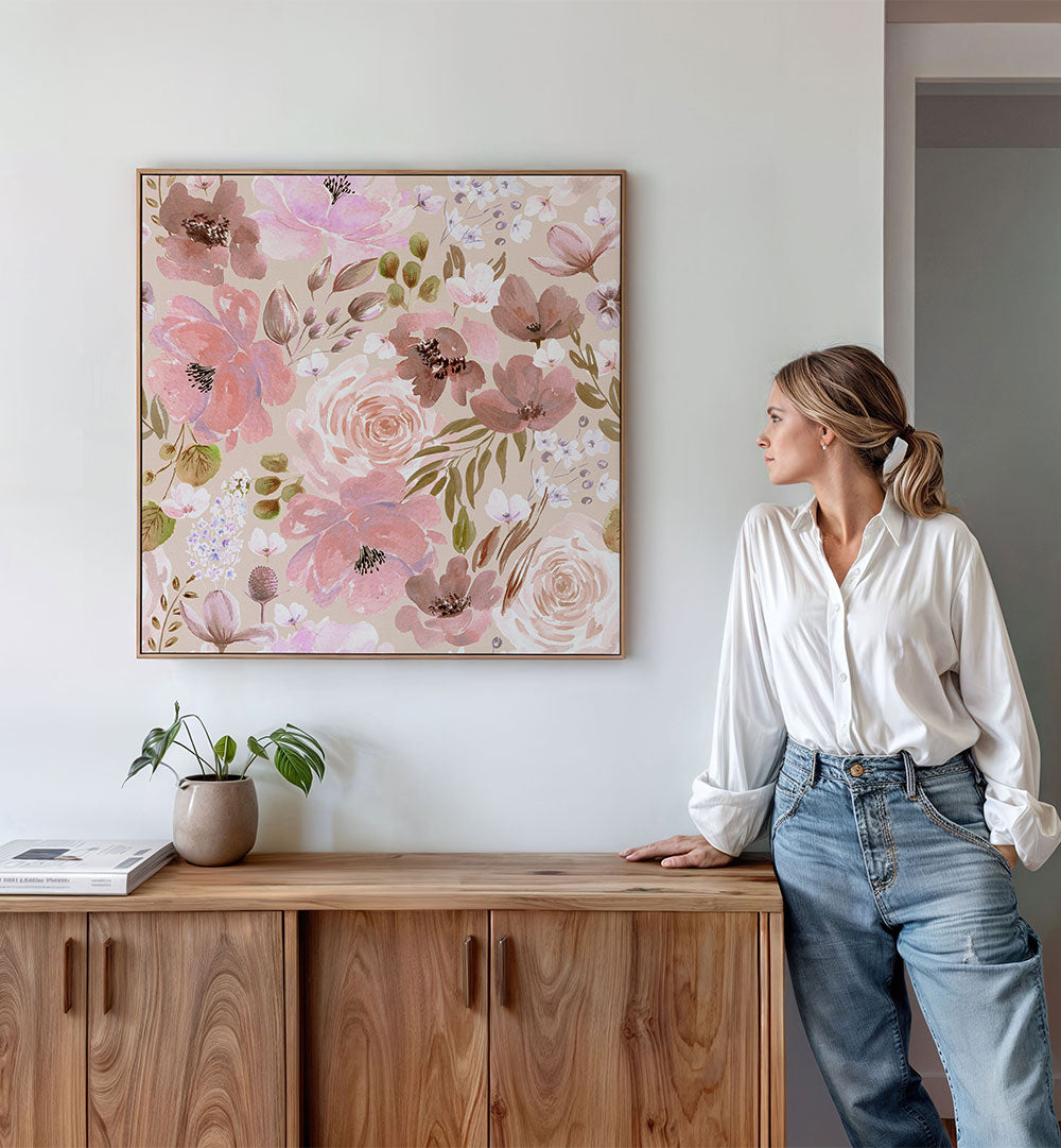 FLORAL CHAOS WATERCOLOR PATTERN