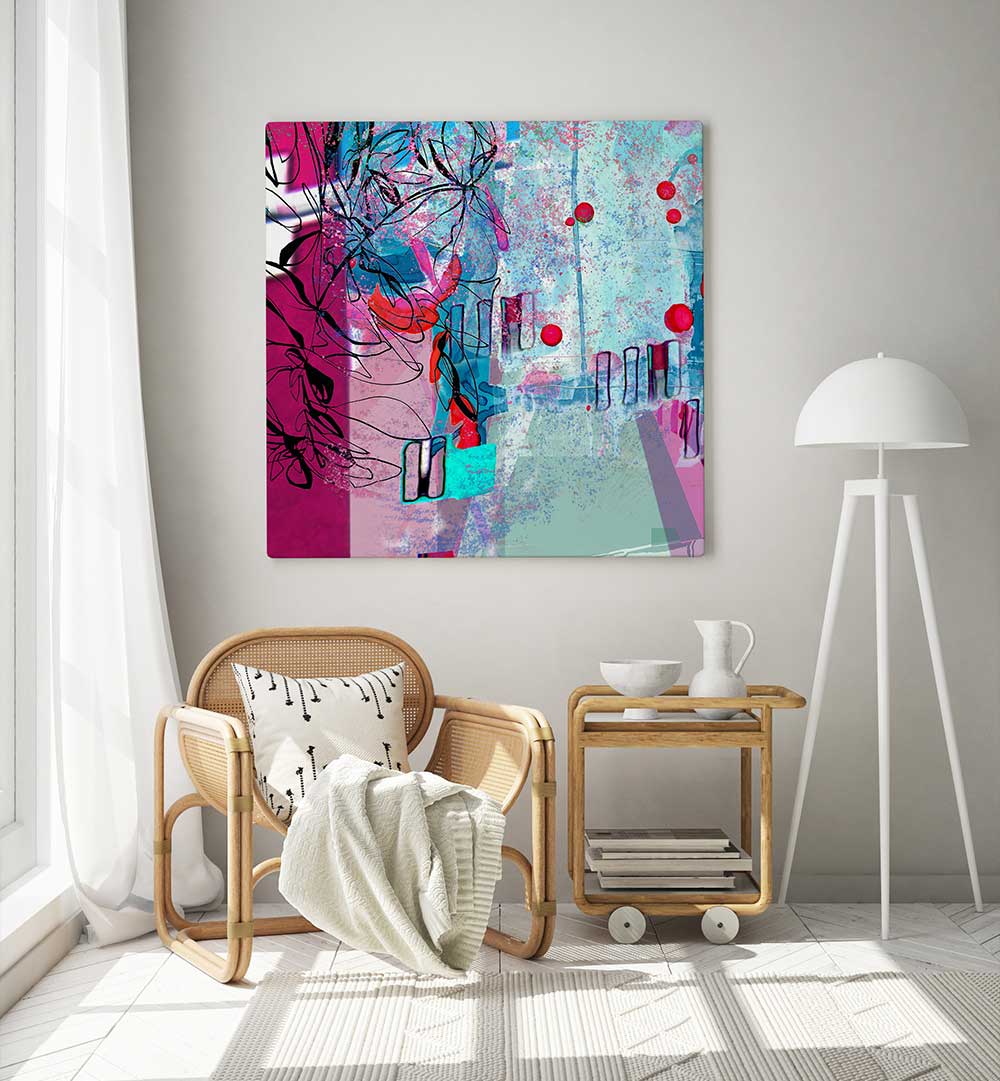 FLORAL DREAMSCAPE , ORGANIC FORMS