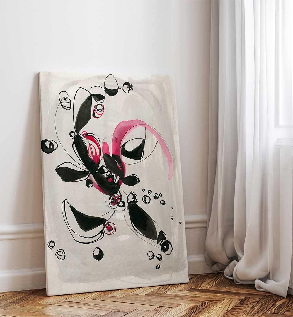 FLORAL ELEGANCE , ORGANIC FORMS