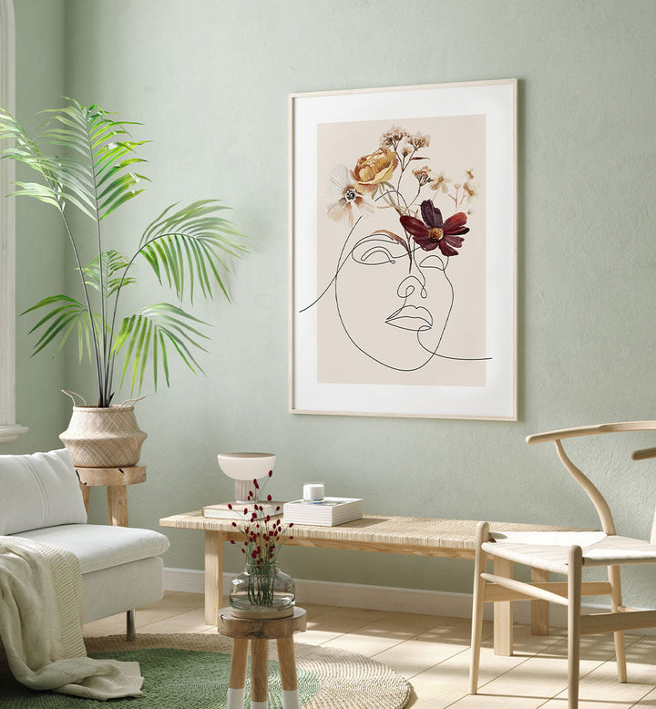 FLORAL LINE FACE
