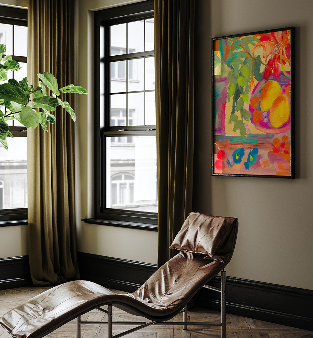 FLORAL SUMMER WALL ART PRINT