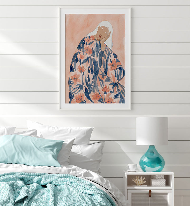 FLORAL WOMAN DREAMING