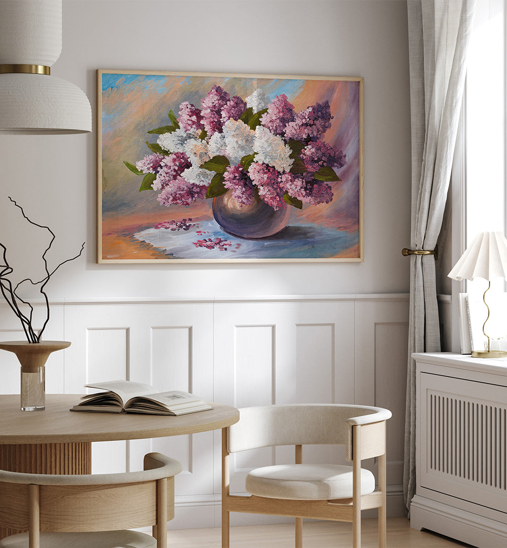 FLORAL DUETS II , VINTAGE EUROPEAN PAINTINGS