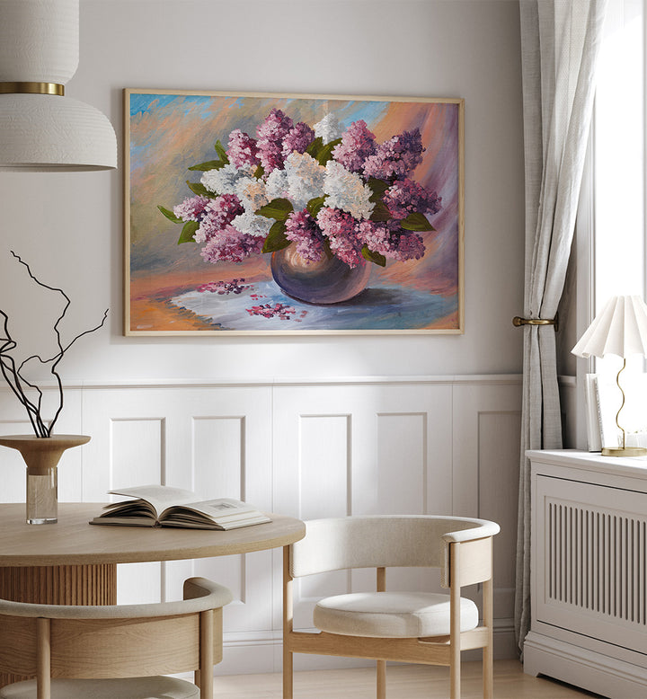 FLORAL DUETS II , VINTAGE EUROPEAN PAINTINGS