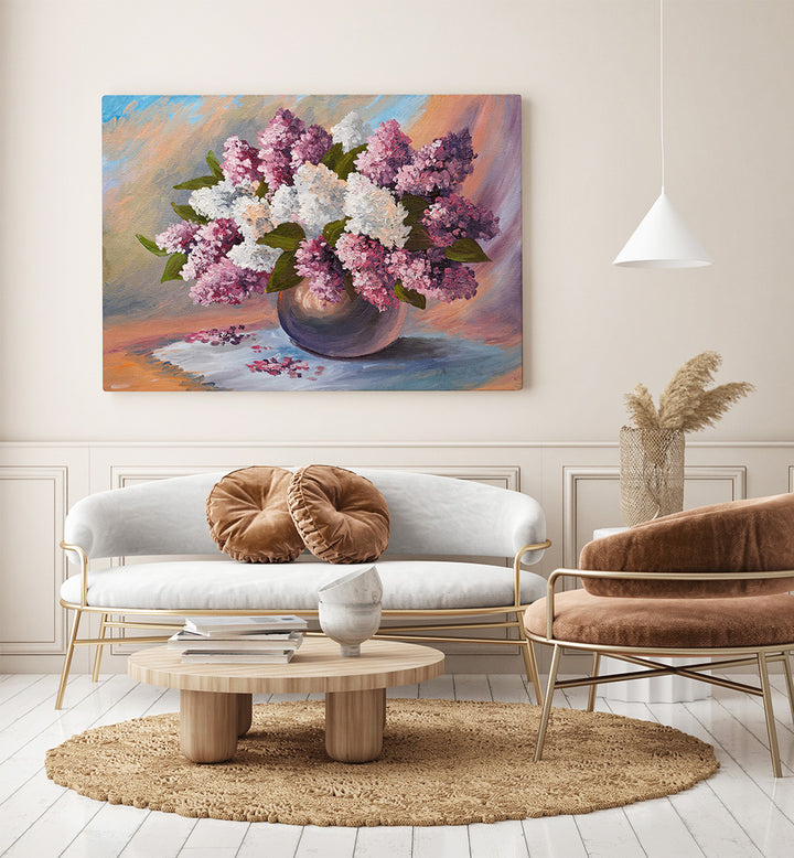 FLORAL DUETS II , VINTAGE EUROPEAN PAINTINGS