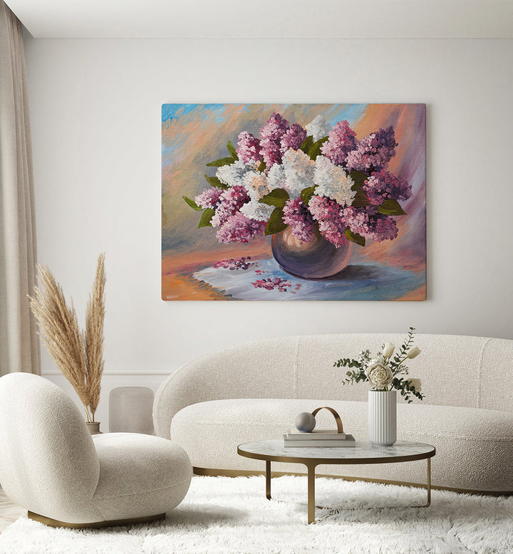 FLORAL DUETS II , VINTAGE EUROPEAN PAINTINGS