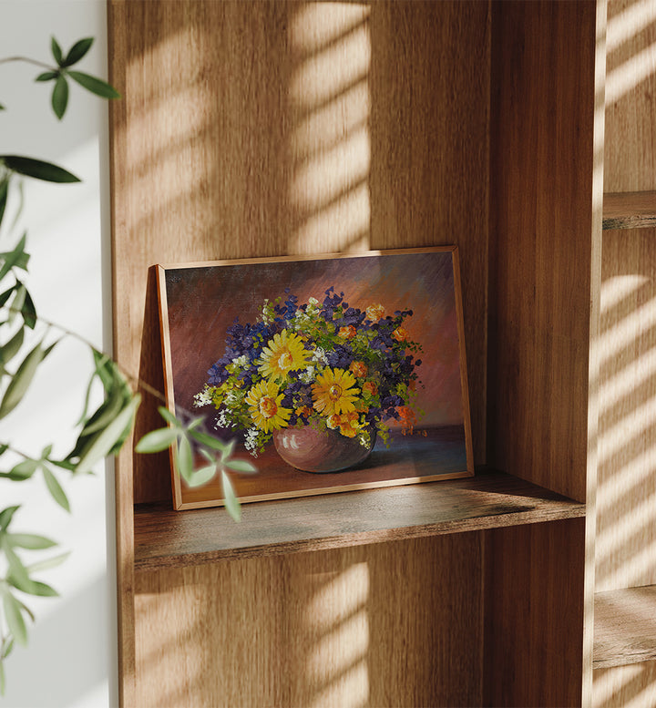 FLORAL HAVEN , VINTAGE EUROPEAN PAINTINGS