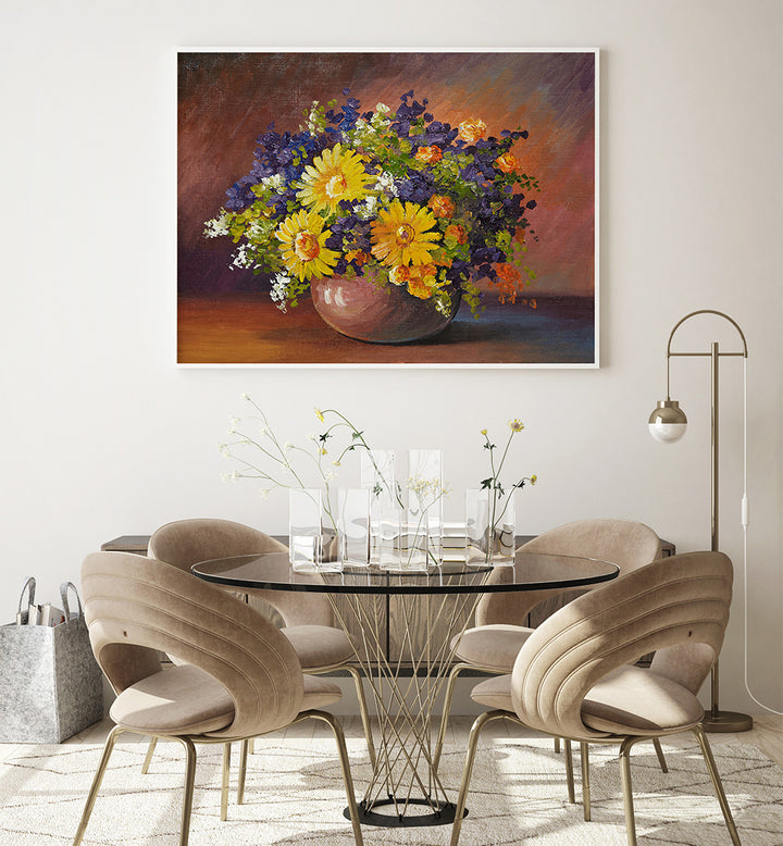 FLORAL HAVEN , VINTAGE EUROPEAN PAINTINGS