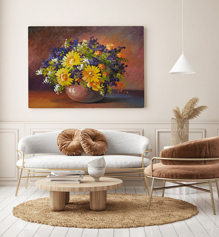 FLORAL HAVEN , VINTAGE EUROPEAN PAINTINGS