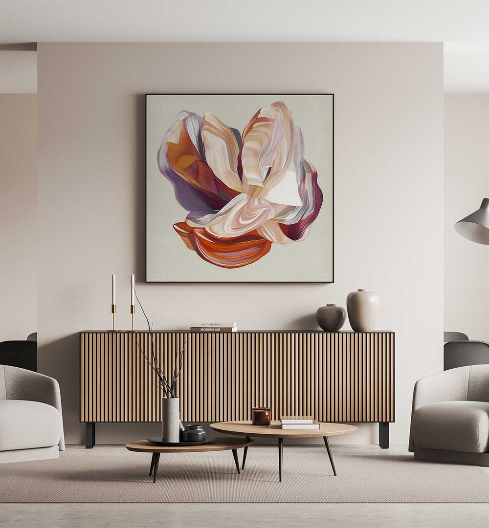 FLOW FLOWER I , ABSTRACT PAINTINGS