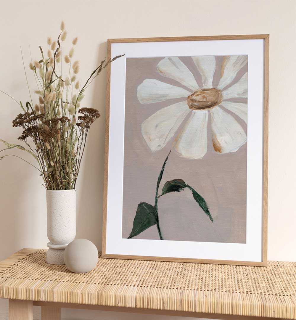 FLOWER XI , FLORAL FLOWER PAINTINGS