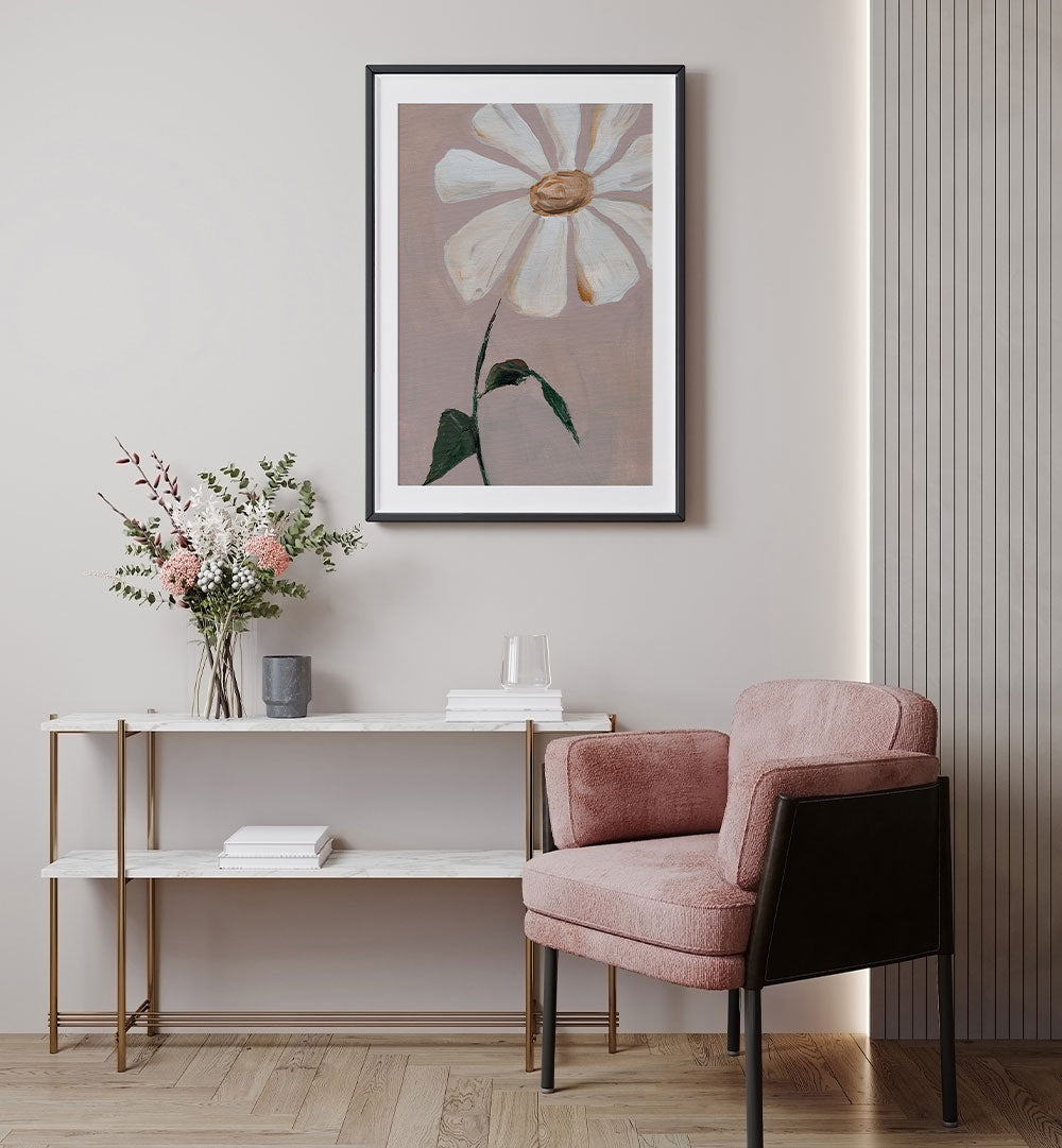 FLOWER XI , FLORAL FLOWER PAINTINGS