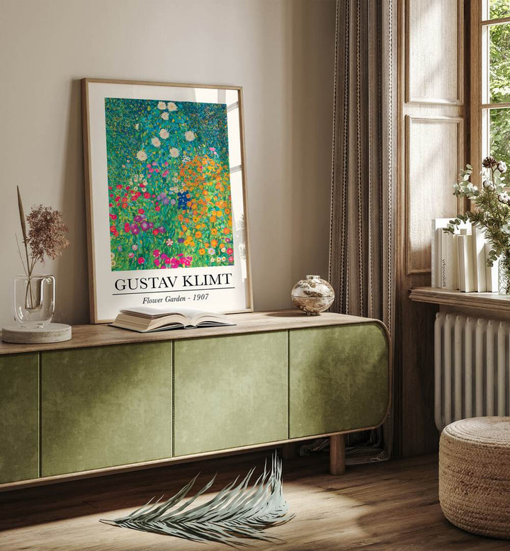 FLOWER GRADEN (1907) , VINTAGE PAINTINGS