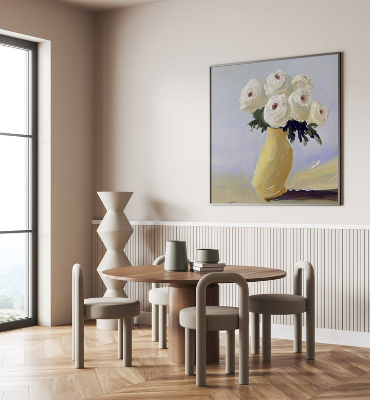 Modern home decor featuring the stylish FLOWER POT III, ideal for enhancing plants and interiors.