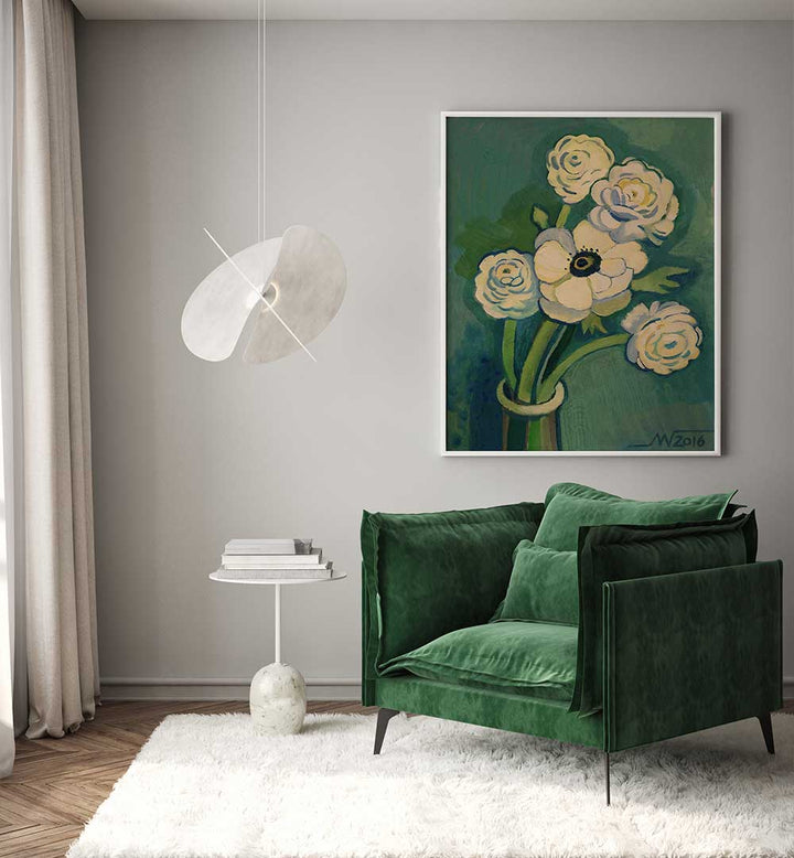 FLOWERS V , RETRO ART