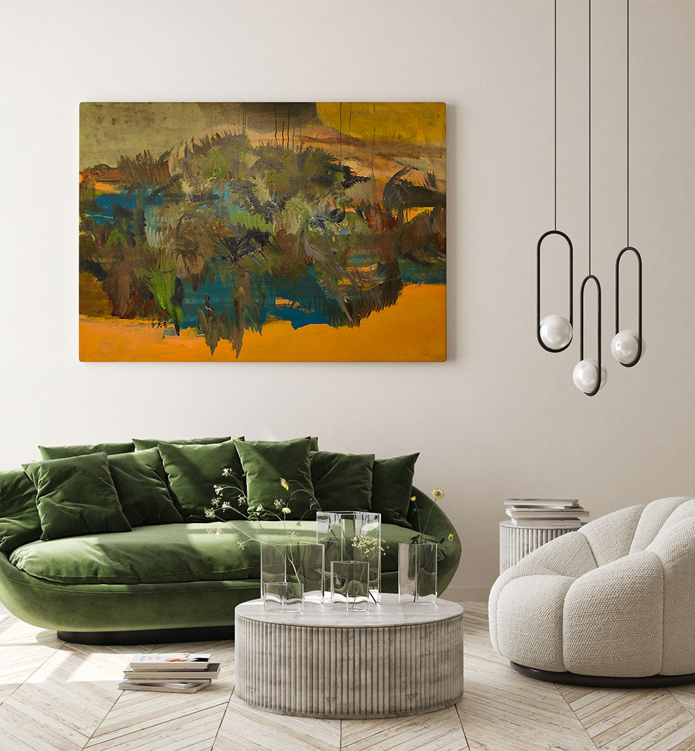 FLOWING ABSTRACT LANDSCAPE