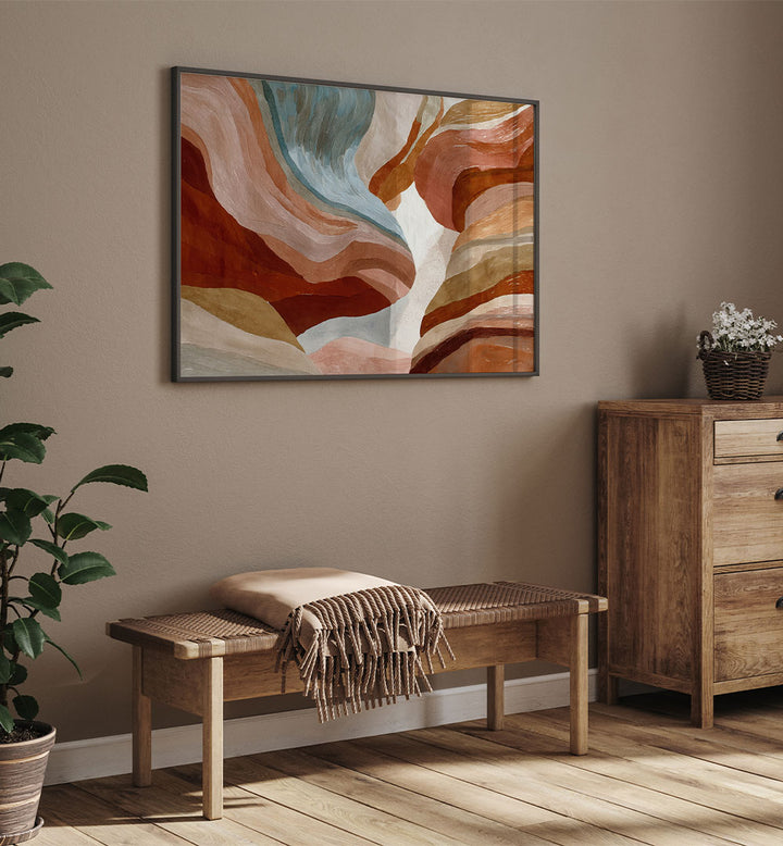 FLOWING CANYON WALLS