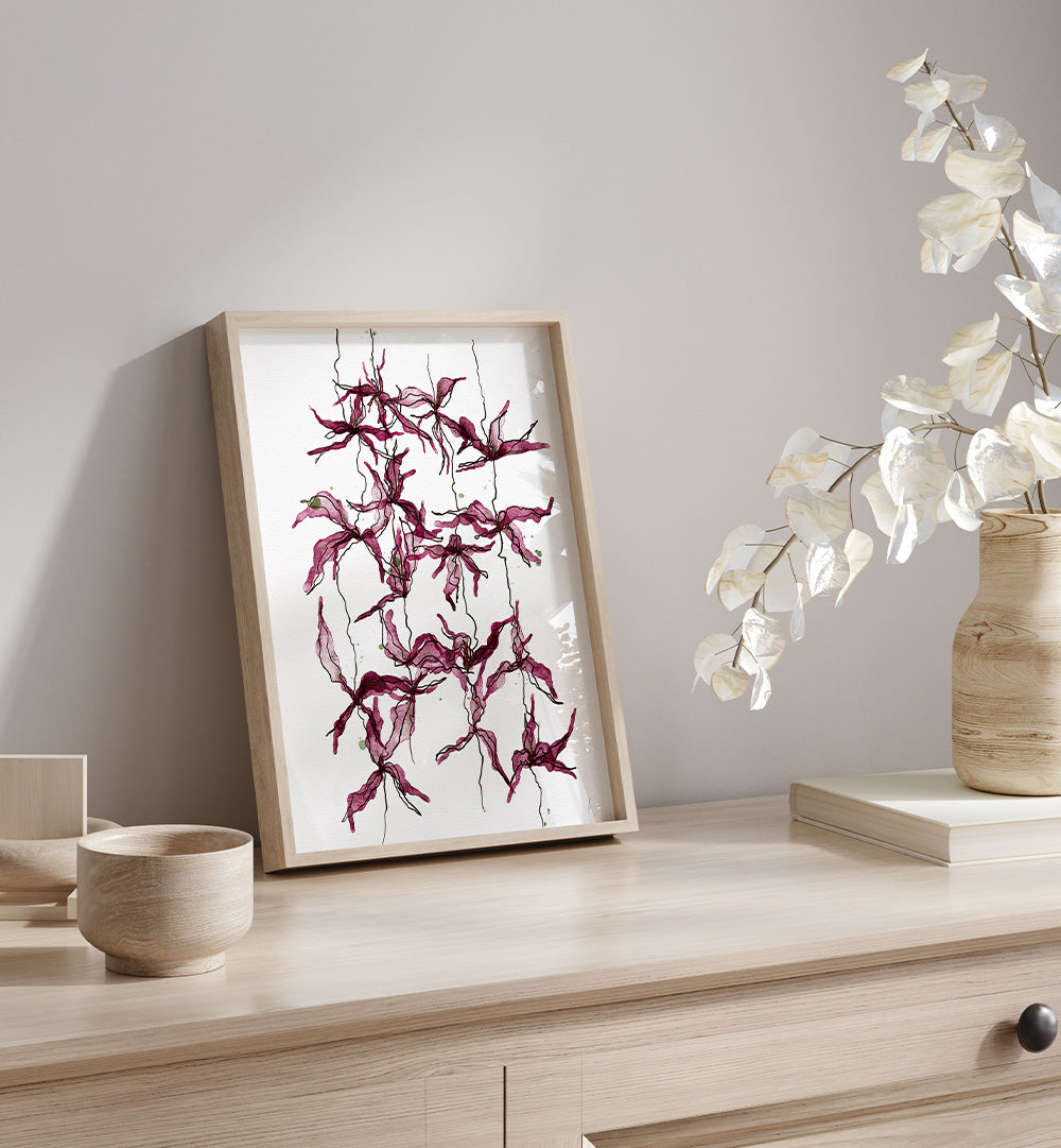FLOWING MAGENTA FLORA