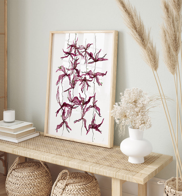 FLOWING MAGENTA FLORA