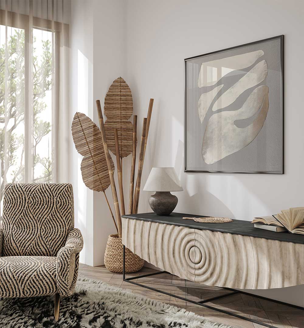 FLUID FORMS EMERGE , ABSTRACT PAINTINGS