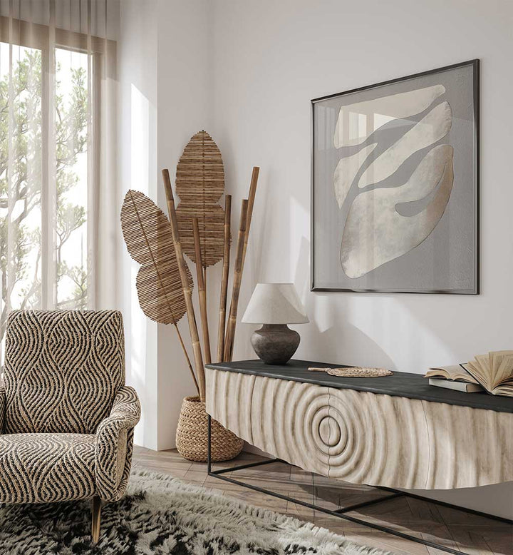 FLUID FORMS EMERGE , ABSTRACT PAINTINGS