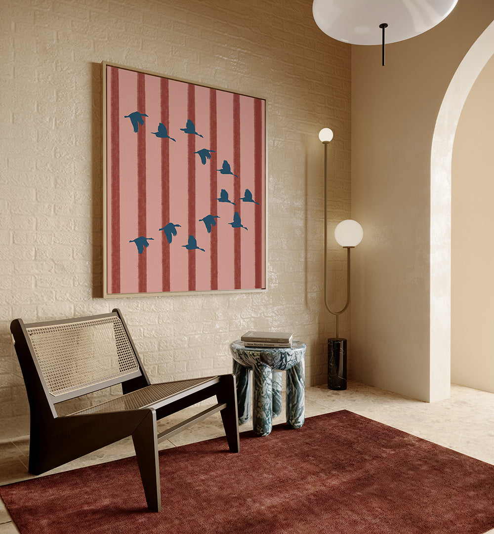 FLYING GEESE PATTERN