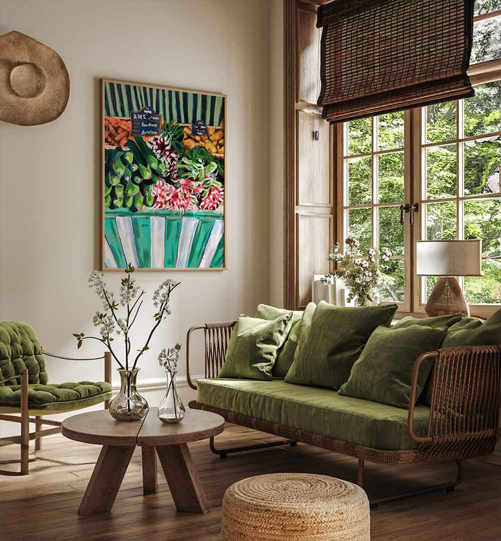 RAVISHING RADISHES , KITCHEN POSTERS framed radish art in cozy farmhouse kitchen-living room, Food Bask wall decor