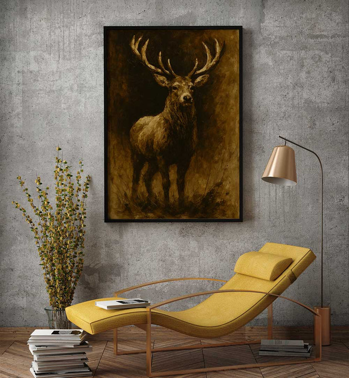 FOREST MAJESTY , EXPRESSIONISM PAINTINGS