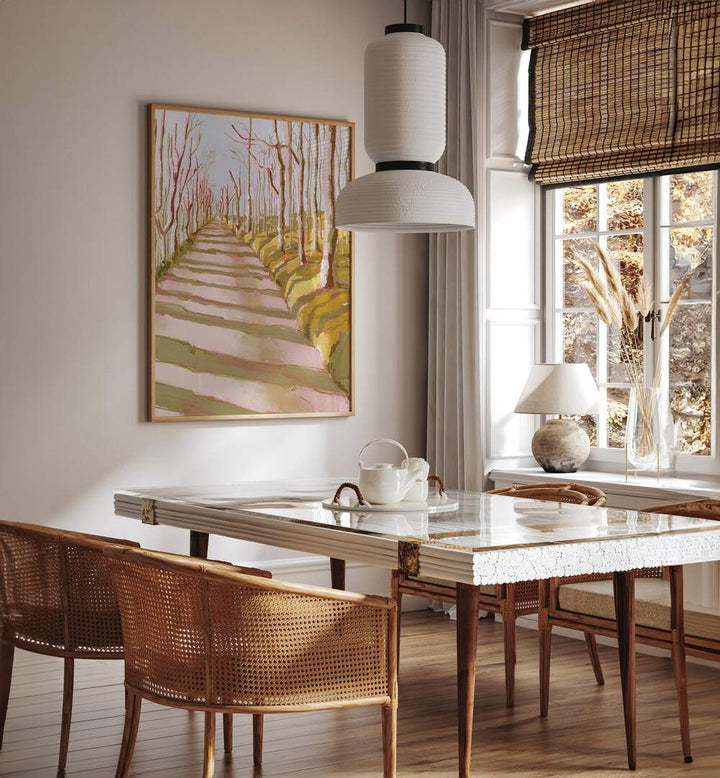 Transform your space with the serene FOREST PATH artwork, inviting tranquility into your home decor.