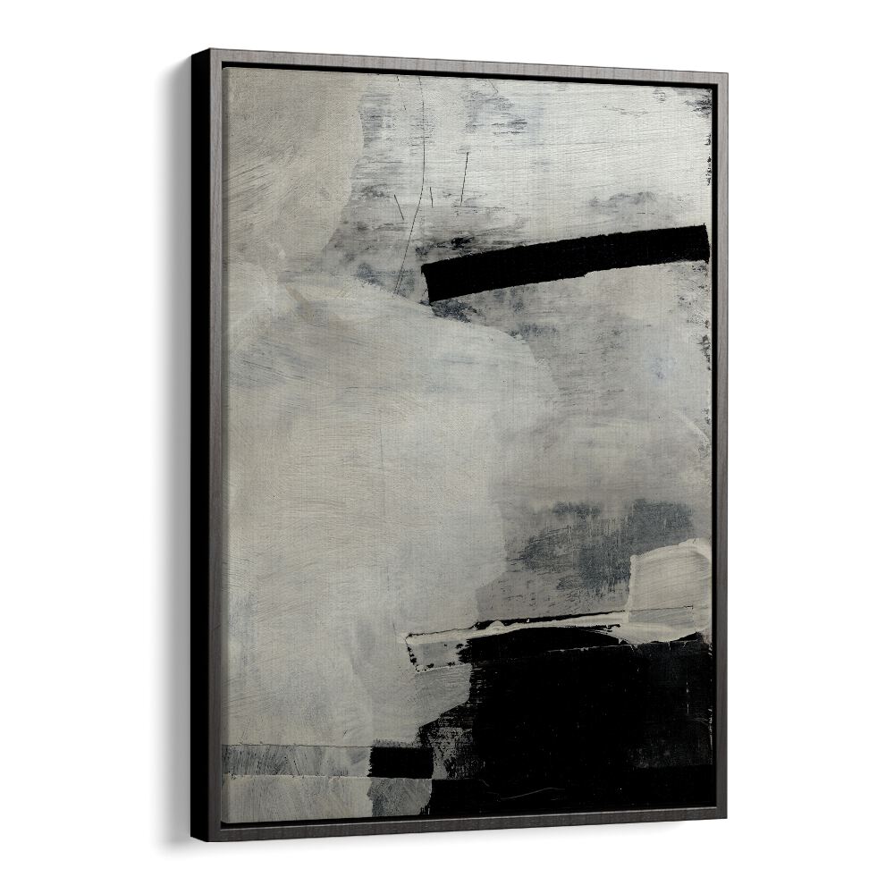 Forever By Dan Hob day Abstract Art Artwork in Black Floater Frame