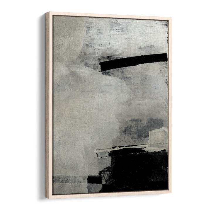 Forever By Dan Hob day Abstract ArtArtwork in Oak Wood Floater Frame
