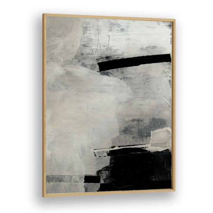 Forever By Dan Hob day Abstract Art Artwork in Oak Wood Plain Frame
