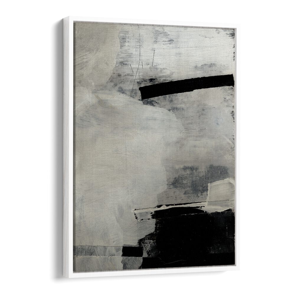 Forever By Dan Hob day Abstract Art Artwork  in White Floater Frame