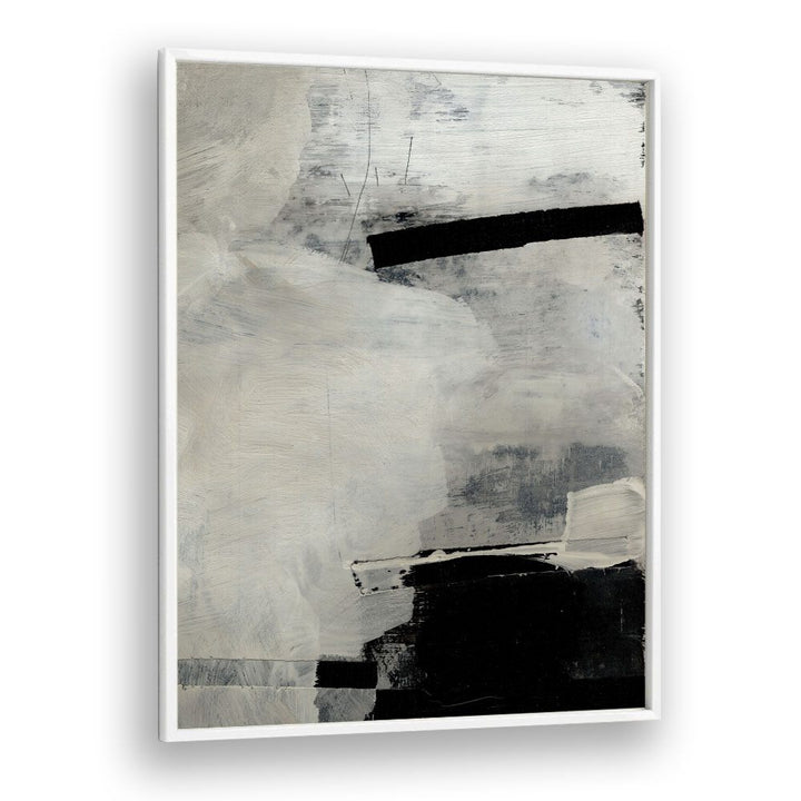 Forever By Dan Hob day Abstract ArtArtwork in White Plain Frame