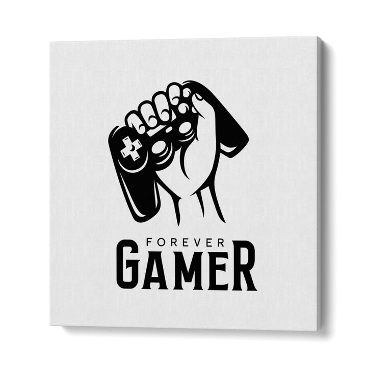 Forever Gamer Gaming Art Artwork in Gallery Wrap