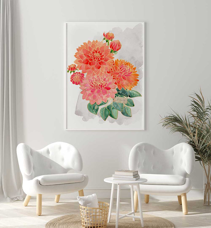 FOREVER PACEY BOUQUET , FLORAL FLOWER PAINTINGS