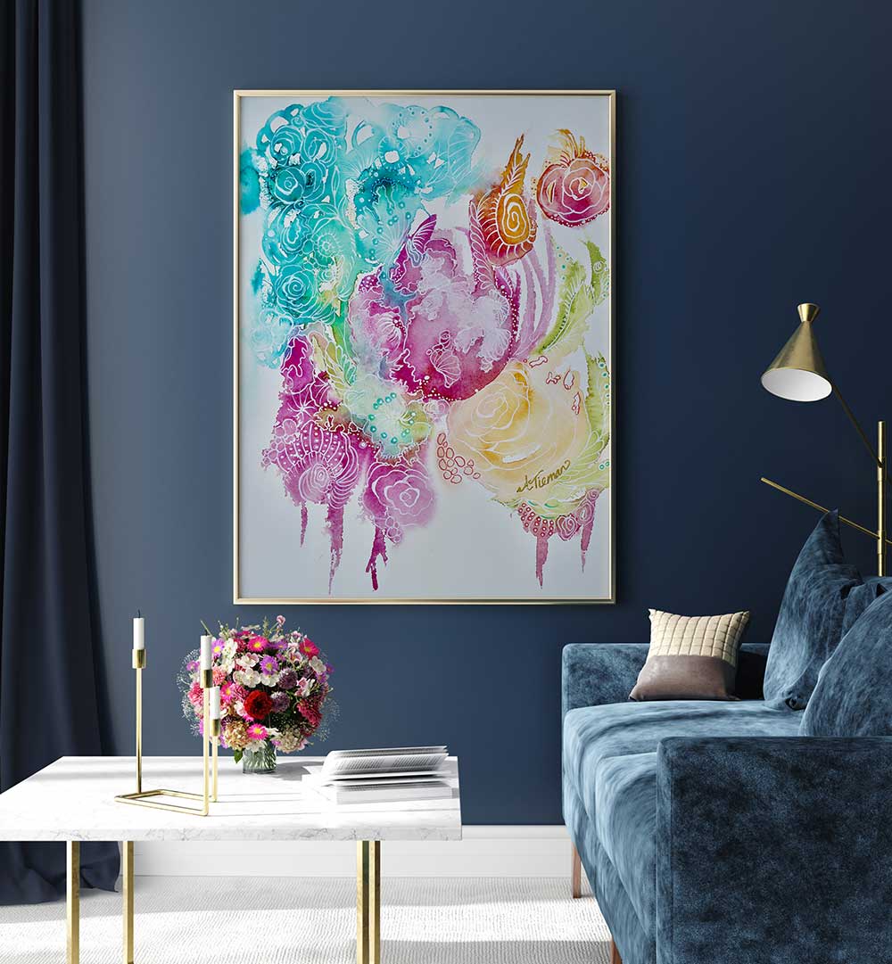 Vibrant FOREVERMORE Beach Paintings bring coastal serenity and charm to your living space, perfect for beach lovers.