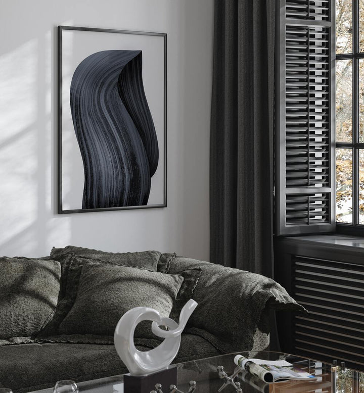 Elegant FORMS, ABSTRACT PAINTINGS enhance modern interiors, showcasing captivating colors and shapes for inspiration.