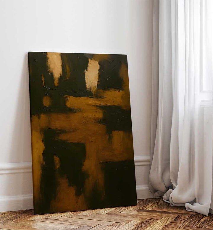 FRAGMENTED ARRIVAL , EXPRESSIONISM PAINTINGS