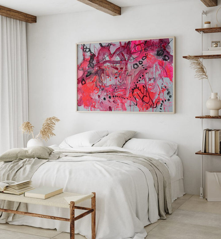 Vibrant FREEDOM OF EXPRESSION, ABSTRACT PAINTINGS enhance modern decor, celebrating individuality and artistic spirit.