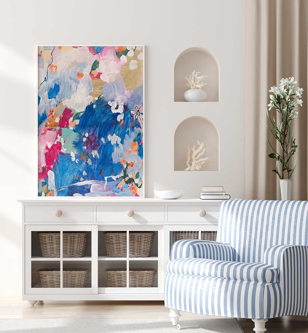 FRENCH COUNTRYSIDE , ABSTRACT PAINTINGS