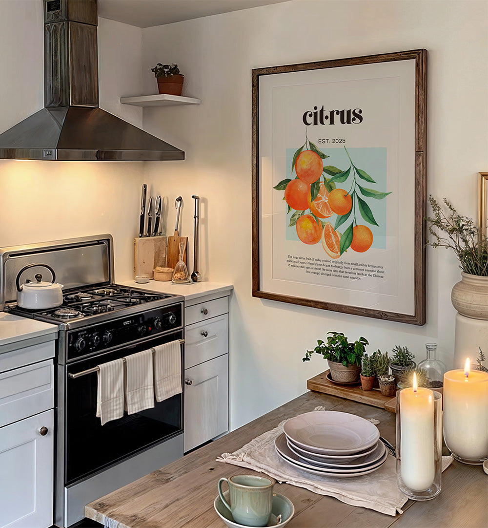 FRESH WATERCOLOR CITRUS
