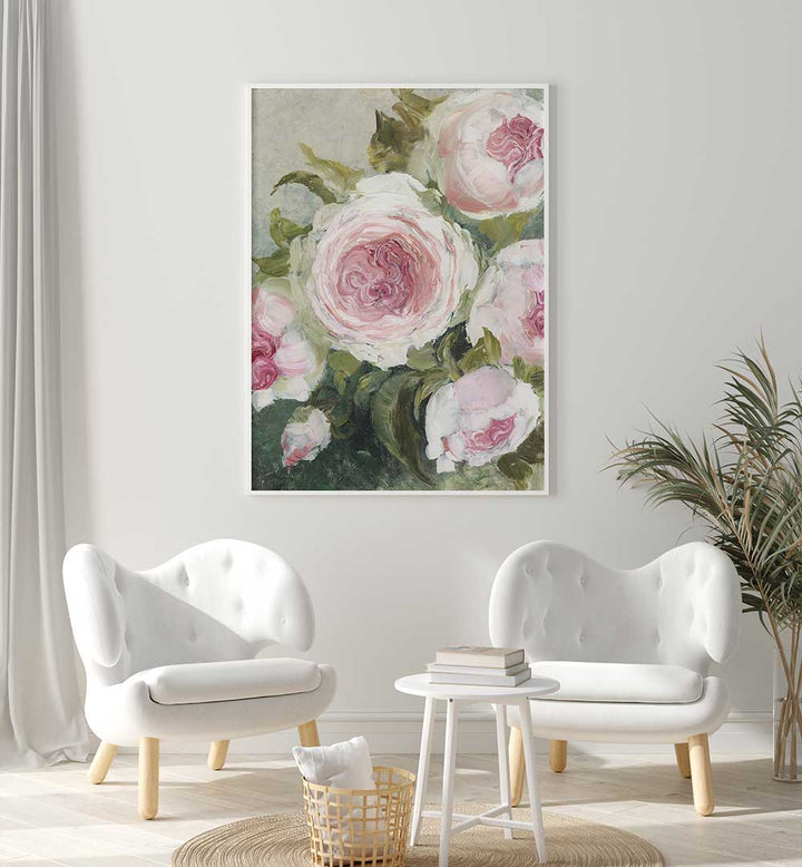 FREYIA PAINTERLY FLORALS , FLORAL FLOWER PAINTINGS