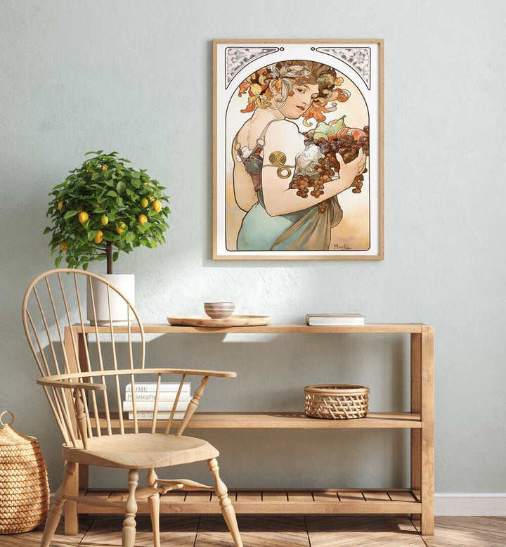 FRUIT - 1897 , VINTAGE PAINTINGS