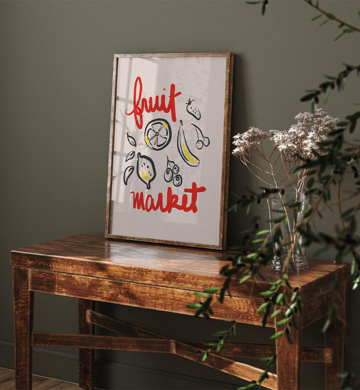 FRUIT MARKET POSTER
