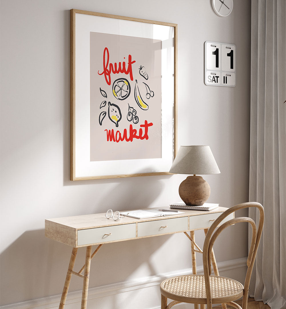 FRUIT MARKET POSTER