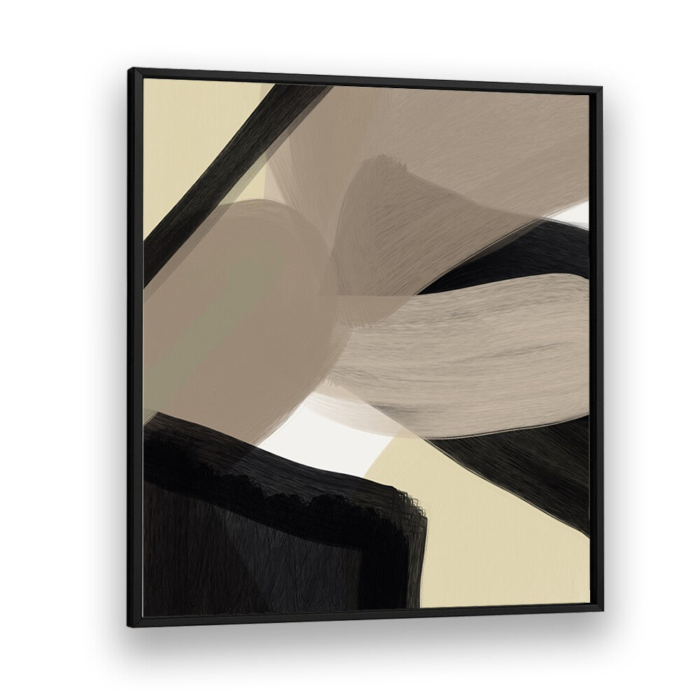 Fabula by Yopie Studio Abstract Paintings Abstract Art Prints in Black Plain Frame