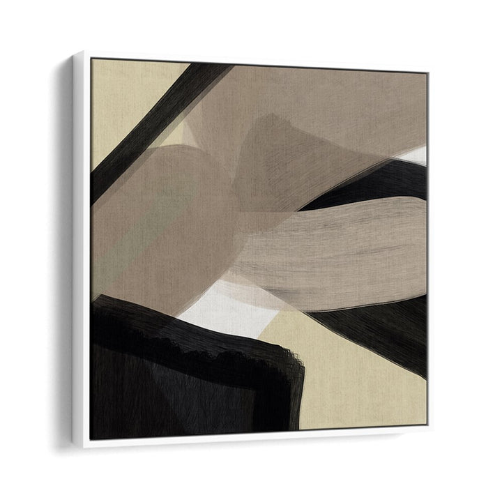 Fabula by Yopie Studio Abstract Paintings Abstract Art Prints in White Floater Frame