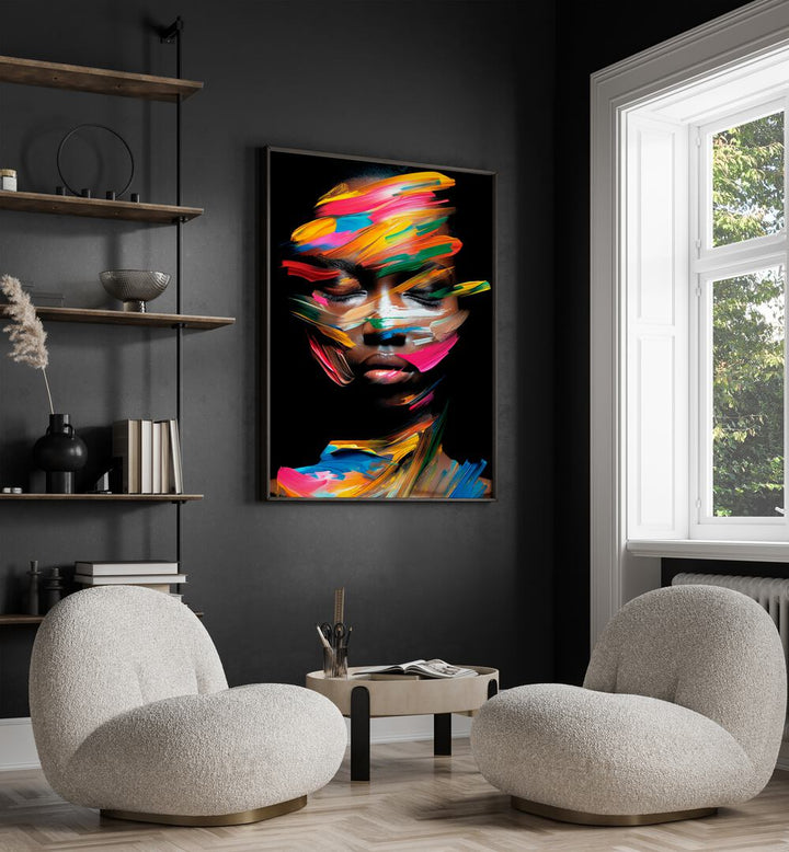 FACELESS XIII . ABSTRACT PAINTINGS